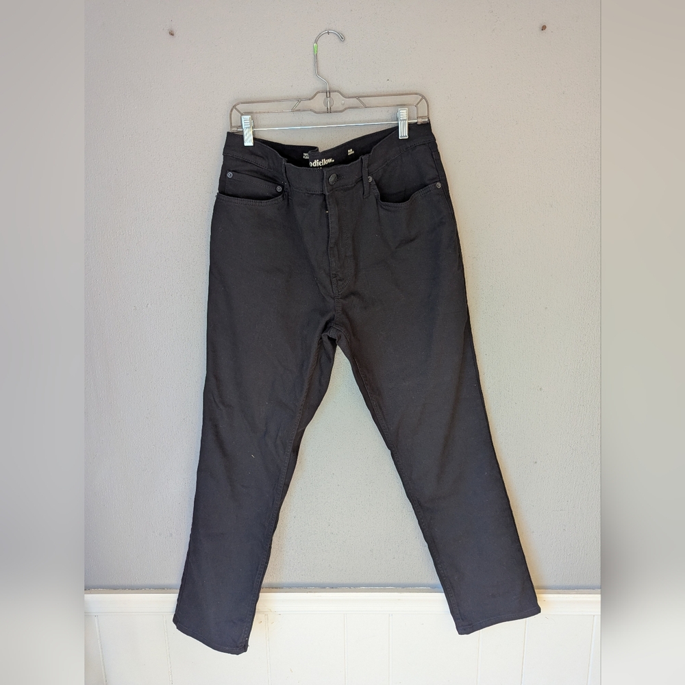 Goodfellow & Co Men's Black Slim Straight Jeans Total Flex 38x30